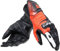 Dainese - Carbon 4 Long Gloves, Lange Sport-Motorradhandschuhe aus Leder, Knöchelschoner aus Carbon, Mann, Schwarz/Fluo-Rot/Weiß, XL