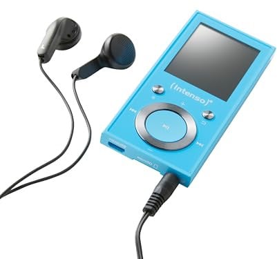 Intenso MP3 Player Video Scooter 1,8 Zoll Bluetooth blau
