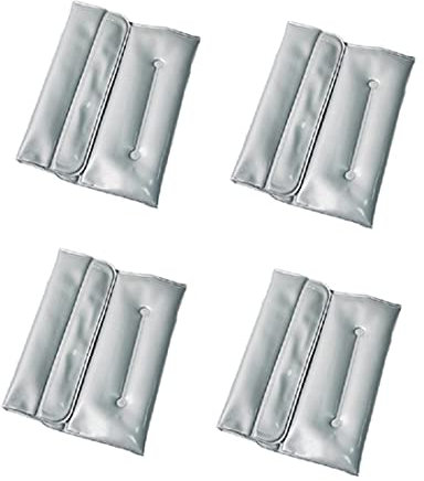 Pmandgk Lot de 4 poches à glace pour bouteille de vin - Poche à glace - Poche à glace - Poche à champagne