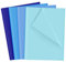 NEBURORA 108 Blatt Blaues Geschenkpapier Abschluss Seidenpapier Bulk Verpackungspapier für Ostern, Geburtstag, Hochzeit, Weihnachten, Feiertagsgeschenkverpackung und blaue Mottoparty Dekoration