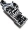 Skoda 1Z9945257 Lampenträger links Rückleuchte Schlussleuchte, nur Combi