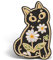 COMNICO Embroidered Patches, Cartoon Cute Cat Iron On Patch Embroidered Badge Appliques Repair Patch DIY Clothes Accessories for Backpacks Jackets Jeans(Cat)