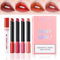 4-Teiliges Mattes Lippenstift-Set - Lipgloss in der Tube, Wasserfester Box-Lippenstift, 24-Stunden-Formel Mit Antihaftbeschichtung