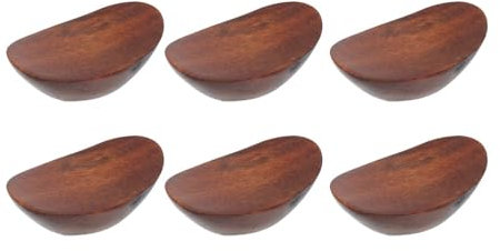 DECHOUS 18pcs Ingot-Shaped Chopsticks Rests Wooden Spoon and Fork Holder Holder Rack Chopsticks Rests for Dinner Table