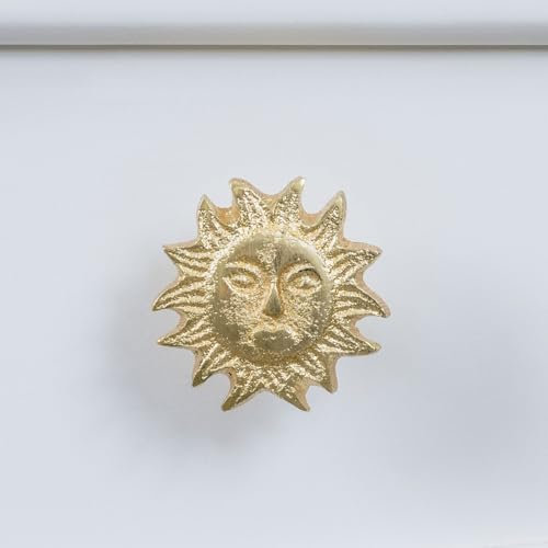 Melody Maison Gold Sun Drawer Knob