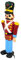 Casse-Noisette gonflable de Noël, d'épice gonflable de Noël - Casse-Noisette gonflable de Noël pour décoration intérieure,Décoration gonflable de Noël pour fêtes de Noël, cours, jardins, célébrations.