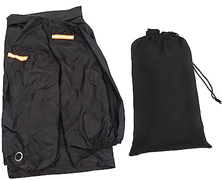 JECOMPRIS Regenschutz Und Regensicheres Speichenabdeckungen Für Dirtbikes Outdoor-Indoor-motorradabdeckung wasserdichte Motorradabdeckung Black