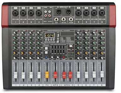 Mikrofonmixer 10 Kanäle