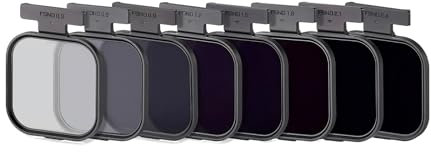 Tilta Khronos Magnetisches FSND-Filter-Set, kompatibel mit iPhone 16 Pro/16 Pro Max/15 Pro/15 Pro Max TK-IP-NDK