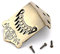 Mandolin Tailpiece Replacement Part For 8 String Mandolin Mandolin Guitar Tailpiece Musical Instrument Part With Screws