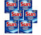 Sun Classic Sel Régénérant pour Lave-vaisselle, 1 kg, Lot de 6