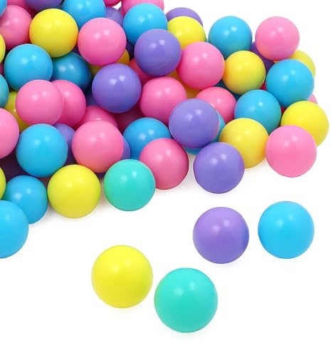 LittleTom Ab Null: 3000 Bunte Bälle für Bällebad Baby Spielbälle 7cm - Indoor Outdoor Spielzeug für Spielzelt Spieltunnel Bällebad Kinder Plastikbälle Klein - Babyspielzeug Bällchenbad für Babys