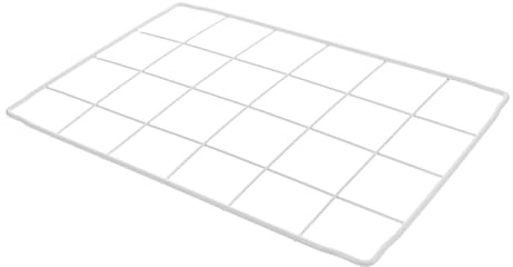 Toyvian Adjustable Modular Freezer Dividers Grid Design Refrigerator Shelf Organizer with Popsicle and Ice Compartments for Efficient Chest Freezer Storage and Food Categorization