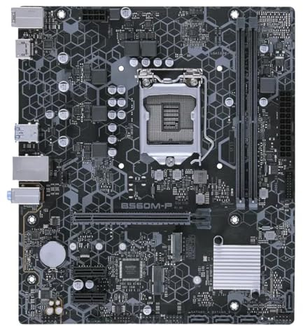 Carte mère Fit for ASUS B560M-P Carte mère B560 CPU Compatible I5-12400F/12600K I3-12100F I7-12700 I3-10100 mémoire Ram Ddr4 USB 2.0 M. Micro ATX
