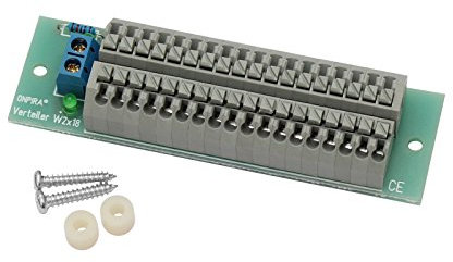 Stromverteiler Verteiler 4 Modelle 8A belastbar Modellbau Gleich- und Wechselstrom (W2x18)