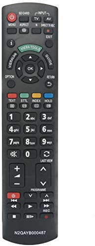 ALLIMITY N2QAYB000487 Telecomando Replace Fit for Panasonic TX-L32S20BA TX-L32S20BA TX-L32S20E TX-L32S20E TX-L32S20ES TX-L32S20ES TX-L32S20L TX-L32S20L TX-L32U2B TX-L32U2B TX-L32U2E TX-L32U2E