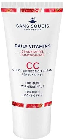 Sans Soucis Daily Vitamins Granatapfel CC Cream Müde Haut 30 ml
