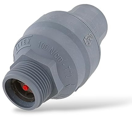 DL-pro Aquastop für 3/4 Zoll Schlauch Sicherheitsventil für Zulaufschlauch Waschmaschine Geschirrspüler Ventil Adapter