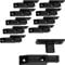 10 piezas JUNKER Herrajes de enganche FLINK HS Conector de suspensión con capacidad de carga hasta 20 Kg Conector de panel Herraje de suspensión