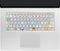 WSLUCKO Keyboard Cover Skin for Microsoft Surface Laptop 3/4/5 13.5 & 15 Inch, Surface Laptop Studio/Studio 2 14.4, Cute Cat