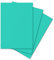 ARTOZ 15x Bastelpapier - Smaragdgrün - DIN A4 297 x 210 mm - 220 Gramm pro m² - Edle Egoutteur-Rippung - Hochwertiges Designpapier Urkundenpapier Bastelkarton