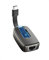Cable Matters Plegable Adaptador Ethernet a USB C Gigabit, Adaptador portátil de Ethernet USB C, Adaptador USB C Ethernet con Red Ethernet de 10/100/1000 Mbps - Compatible con Thunderbolt 4/3, USB4.