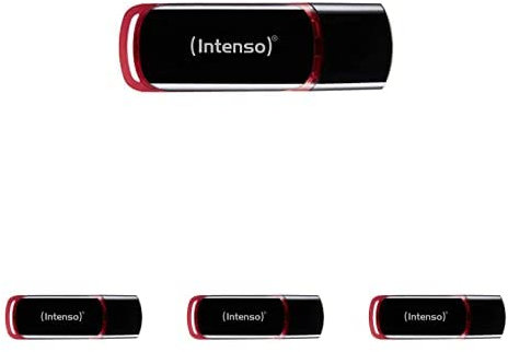 Intenso 3511470 Business Line 16 GB USB-Stick USB 2 schwarz, 4er Pack