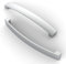 FURNIWARE 5 Pack Cabinet Handles, Hardware Drawer Pulls, Aluminum Kitchen Cabinet Door Handles Pull, Chrome-160mm(6.3 Inch) Hole Center