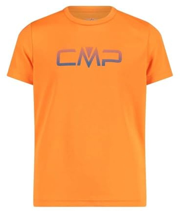 CMP T-Shirt Unisex-Kinder und Jungen, Flame 01, 128 cm