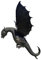 Egujiwa Statua del Drago da Giardino Fontana del Drago Ornamento in Resina Scultura di Giochi d'Acqua per la Decorazione del Giardino di Casa (Personalizzazione dell'immagine)