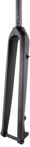 26/27.5/29 Forcella Rigida MTB Carbonio Forcella Per Mountain Bike 1-1/8'' Dritto Tubo Sterzo 28,6mm Asse Passante 15x100mm Forcella Freno A Disco Senza Filettatura ( Color : Matte Black , Size : 29''