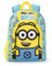 MINIONS Dave Jungen Rucksack | Blauer und gelber Rucksack mit verstellbaren Gurten | Allover-Druck Praktisches und organisiertes Gepäck Sportschultasche für Kinder | Serie Film Merchandise Geschenk