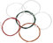 HEMOTON Set De 6 Cuerdas De Guitarra Clásica Nylon 1.09mm a 0.71mm Juego De Guitarra De 6 Cuerdas Reemplazo De