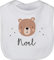 Baby Lätzchen - Süßer Bär I Bären I Bärenmotiv I Bear - Unisize - Weiß - teddy name latz bärchen tier babylatz teddybär tiere lätze personalisierte personalisierter geschenke kindergarten