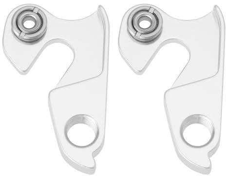 YINETTECH 2 Stück GH-022 Fahrrad-Schaltwerk-Aufhänger Ausfallende mit Schrauben Schaltwerk-Aufhänger für Mountainbikes Rennräder Radfahren Ersatzteil