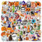 100 Stück Aufkleber Pack, Wasserdicht Vinyl Stickers, Halloween Kürbis Sticker, für Halloween Party Aufkleber Auto Graffiti Aufkleber Motorrad Wasserflasche DIY Party liefert Abziehbilder