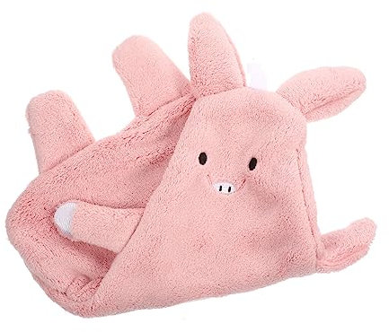 PAMINGONO Hängendes Kinderhandtuch Schnell Trocknendem Hautfreundlichem Korallenvlies Cartoon-wischtuch Mit Tierdesign Für Badezimmer Und Küche Und Langlebig
