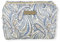 GreenGate Kulturtasche Elva beige blau Paisleymuster Kulturbeutel