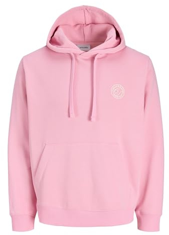 JACK & JONES Hood Jjalliance Sweat à Capuche, Prism Rose, XS Homme