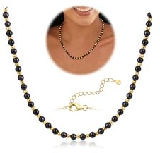 Adramata Perlenkette für Damen Mädchen 5MM Naturstein Ketten 3MM Edelstahlperlen Vergoldet Verstellbar Handgefertigte Kristallkette Sommer Strand Boho Halskette Damen mit Geschenkbox