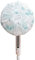 Gossip Boy Waterproof Electric Fan Cover Dustproof PEVE Home Fan Cover (Grass)