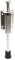 Boden-Türstopper Pedal Türstopper 33-59 mm Edelstahl Türfeststeller Türbremse