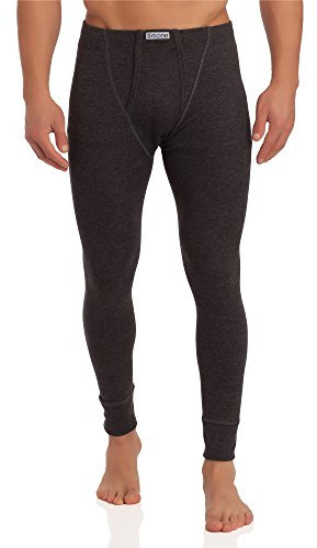 Timone Herren Lange Unterhose (Dunkelmelange, XXL)