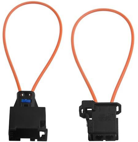 WMYCONGCONG 2 PCS MOST Fiber Optical Optic Loop Bypass Male Female Adapter for Car Radio and Audio Most Optical System