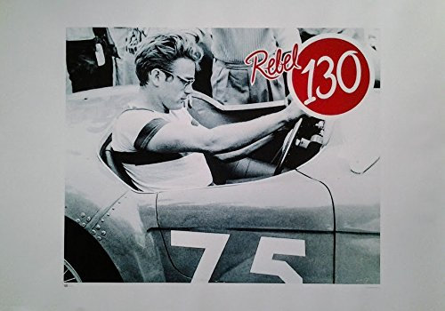 James Dean im Porsche: Rebel 130 | US Import Filmplakat, Poster [68 x 98 cm]