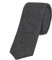 DonDon Herren Krawatte 6 cm Baumwolle basaltgrau