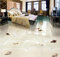Weaeo 3D Pvc-Bodenbelag Benutzerdefinierte Foto Selbsthaftung Wasserdicht Boden Strand Meereswellen Malerei Bild Zimmer Tapete Für Die Wände 3D-280X200cm