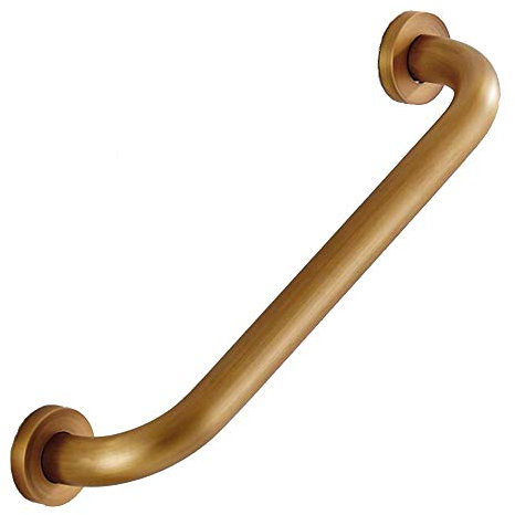 Badezimmer Haltegriff Messing-Barrierefreies Bad-Duschhandgriff-Beleg-Griff Gold, Badewanne Griff zum Wandhalterung 40cm