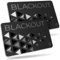 AKIELO BLACKOUT RFID Protection Card – Scheda Blocco RFID Anti-Frode Ultra Sottile – Proteggi Carte di Credito Contactless – Porta Carte con Protezione (Edizione Nera – 2 Pezzi)