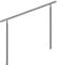 Monzana Pasamanos para Escaleras 150cm Acero inoxidable Barandilla Interior Exterior Baranda Redonda